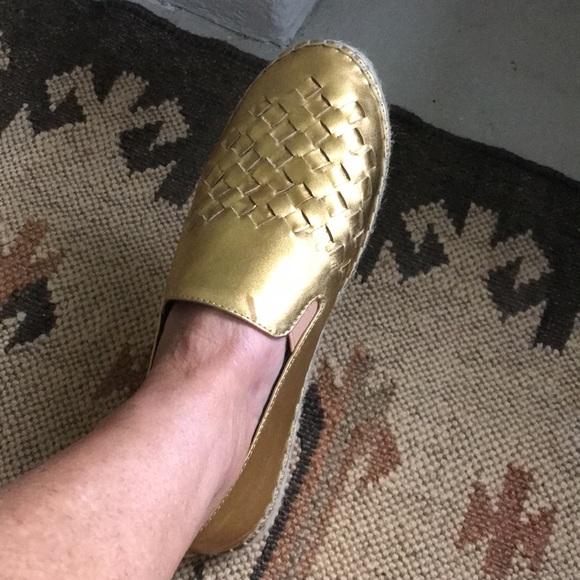 Vivo Rosa leather espadrilles NWOT Made in Italy US7.5 - Picture 11 of 12